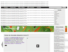Tablet Screenshot of cocina.adnstream.tv