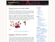 Tablet Screenshot of blog.adnstream.tv
